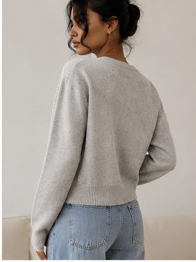 Soft Knit Button Cardigan