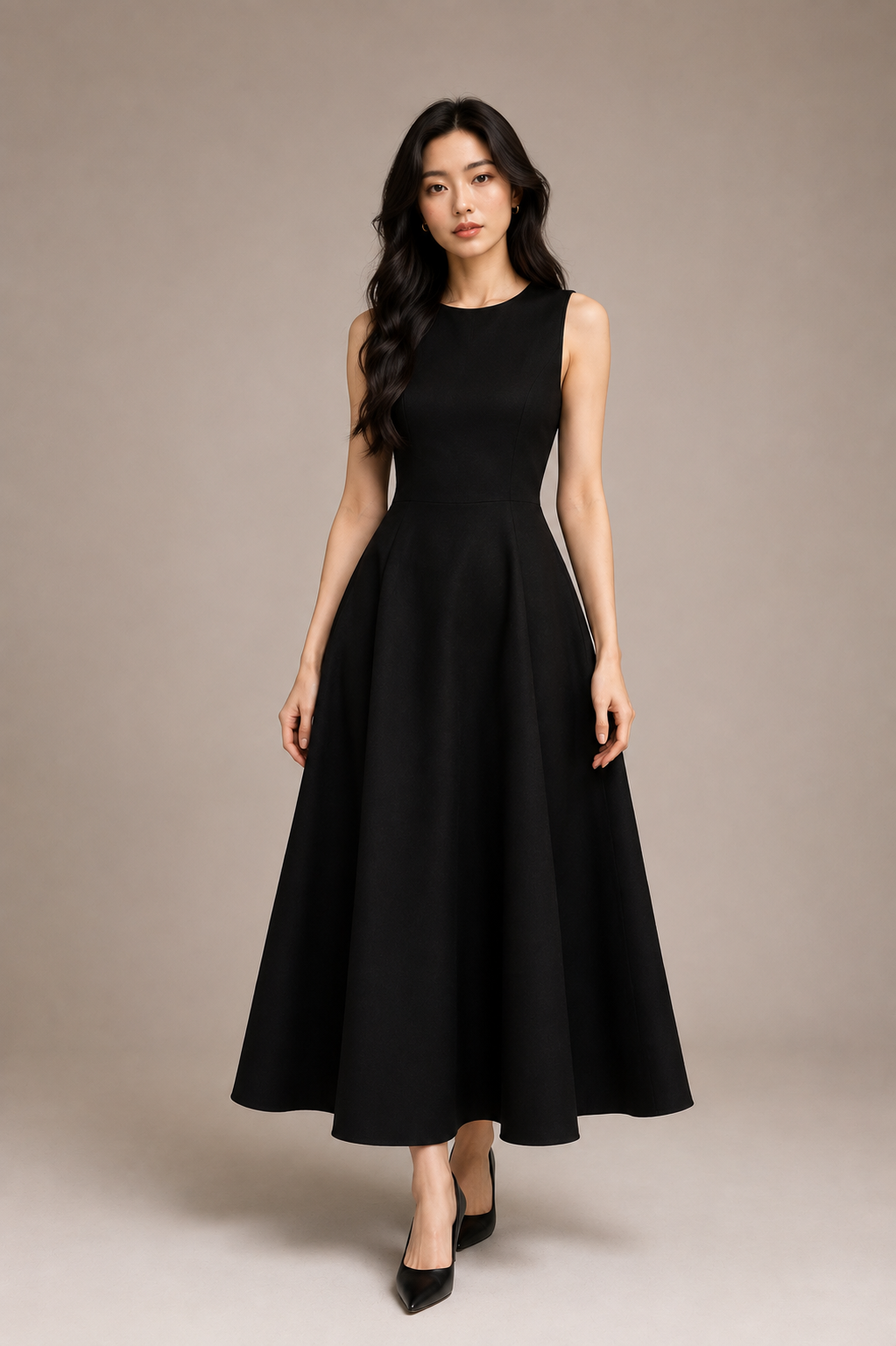 Timeless Elegant Sleeveless Maxi Dress for Every Occasion