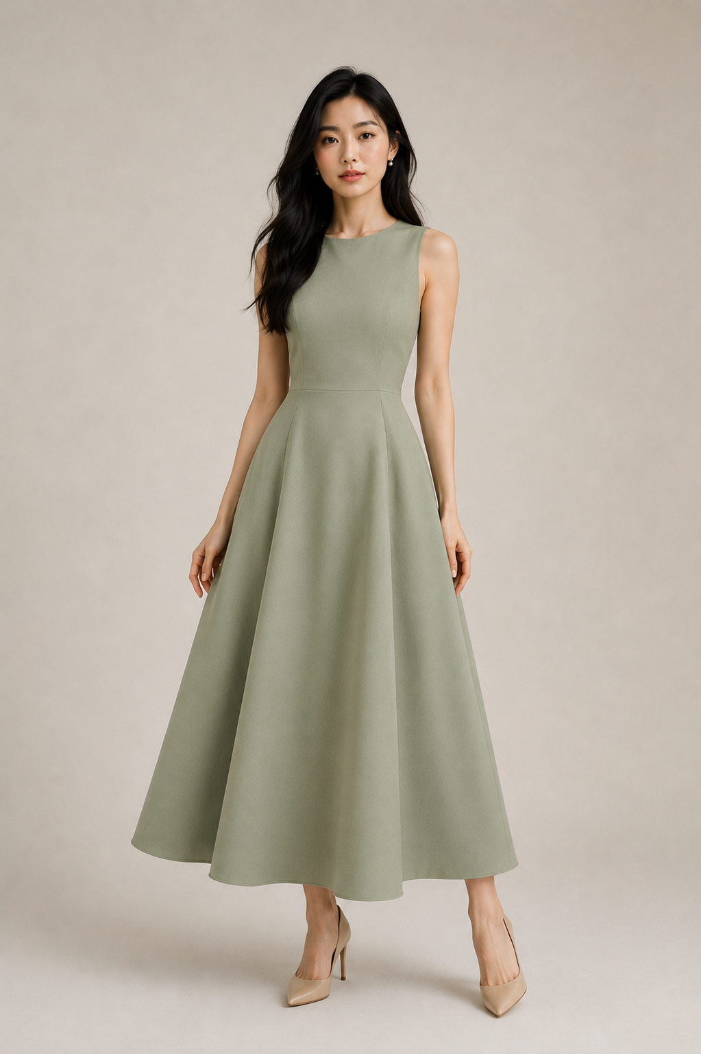 Timeless Elegant Sleeveless Maxi Dress for Every Occasion