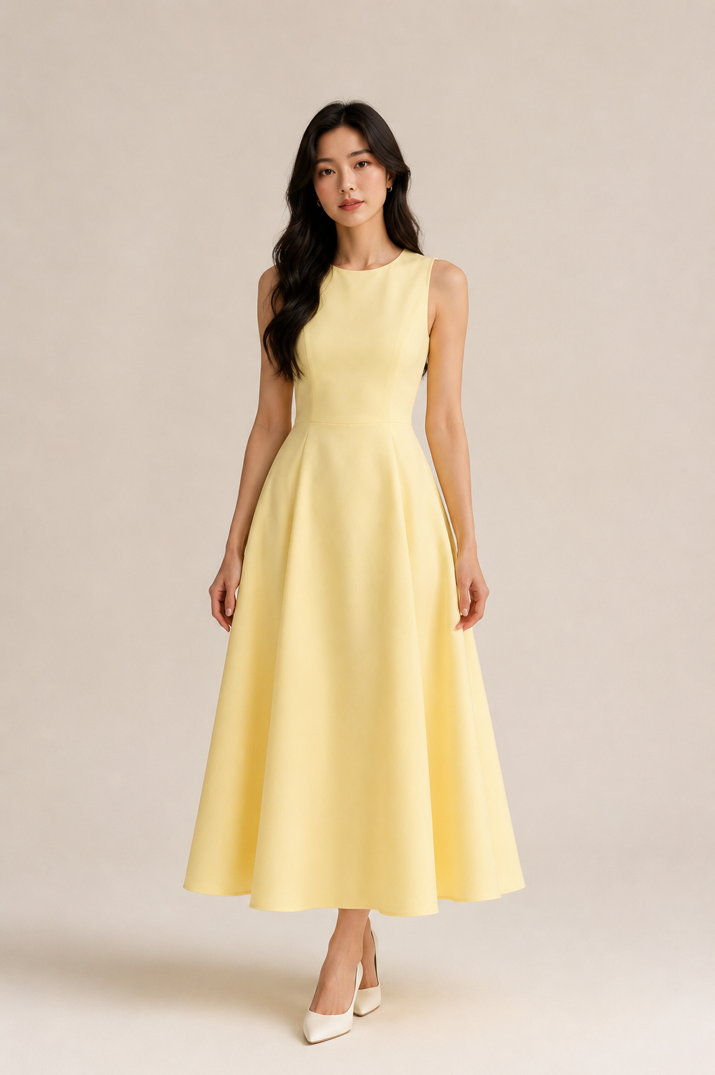 Timeless Elegant Sleeveless Maxi Dress for Every Occasion