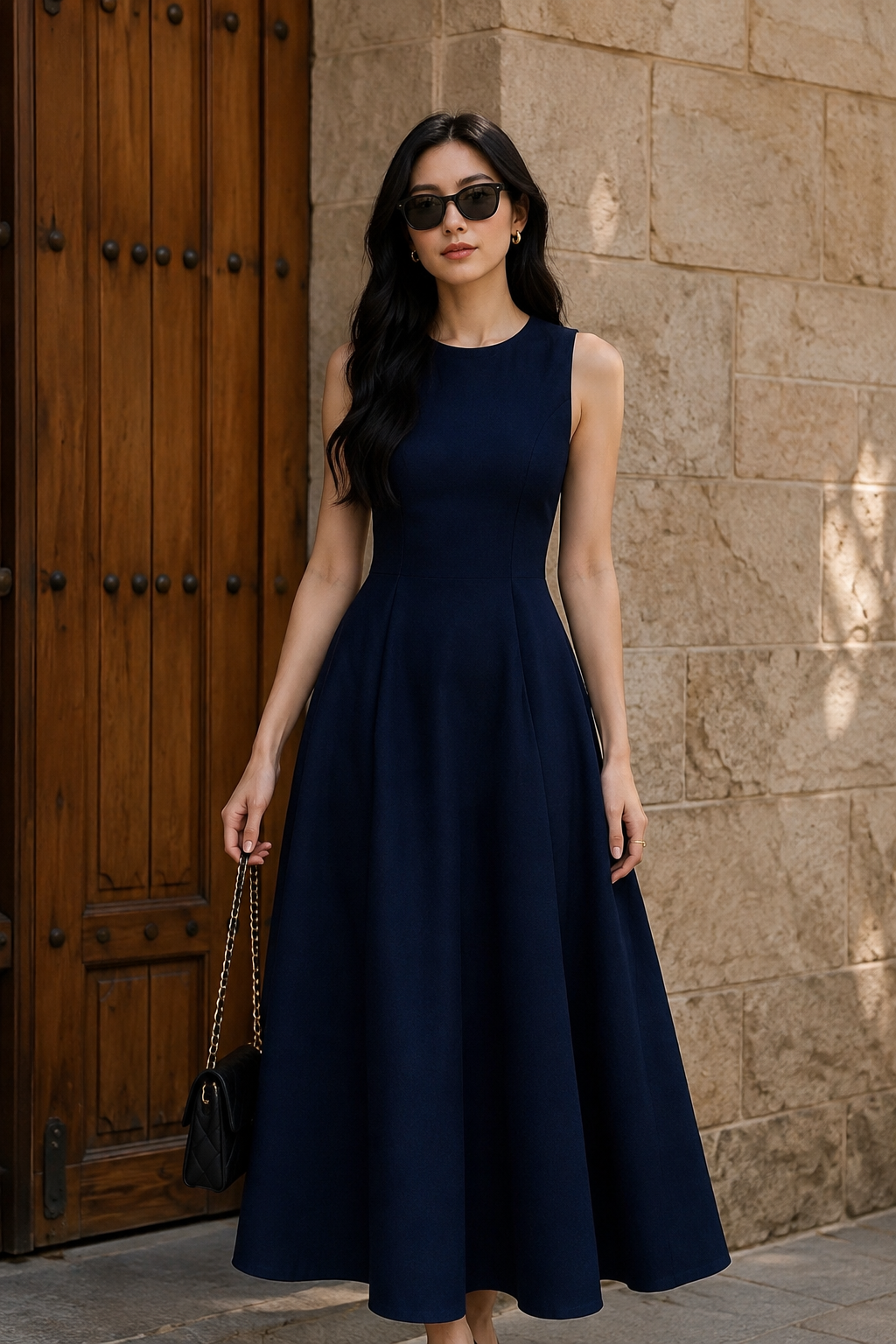 Timeless Elegant Sleeveless Maxi Dress for Every Occasion