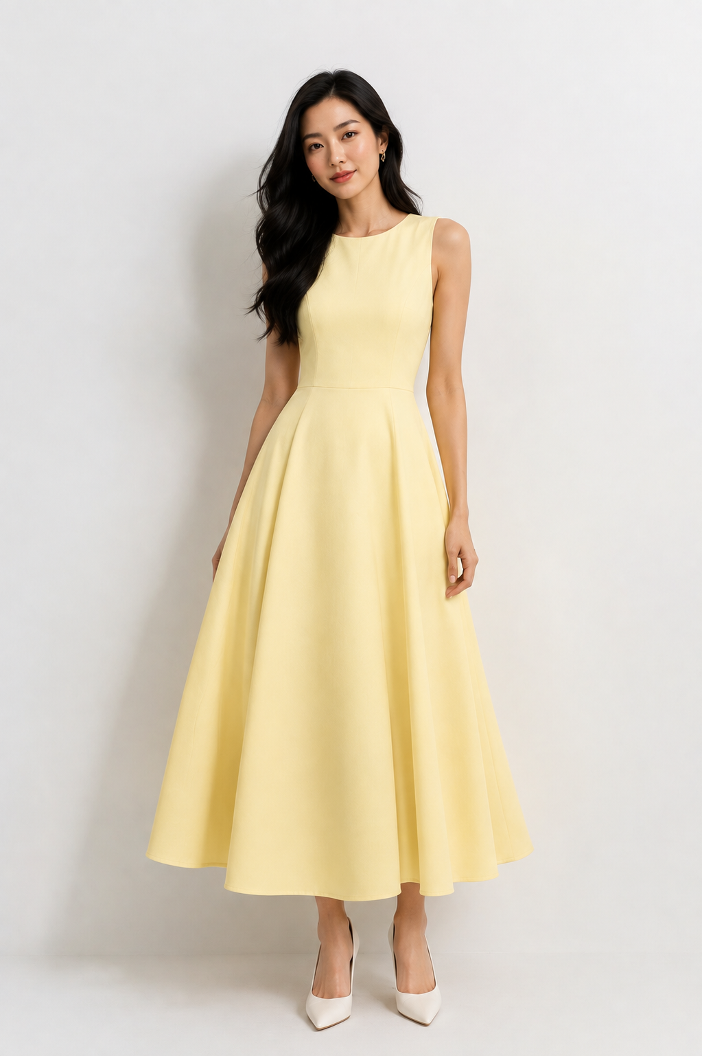 Timeless Elegant Sleeveless Maxi Dress for Every Occasion