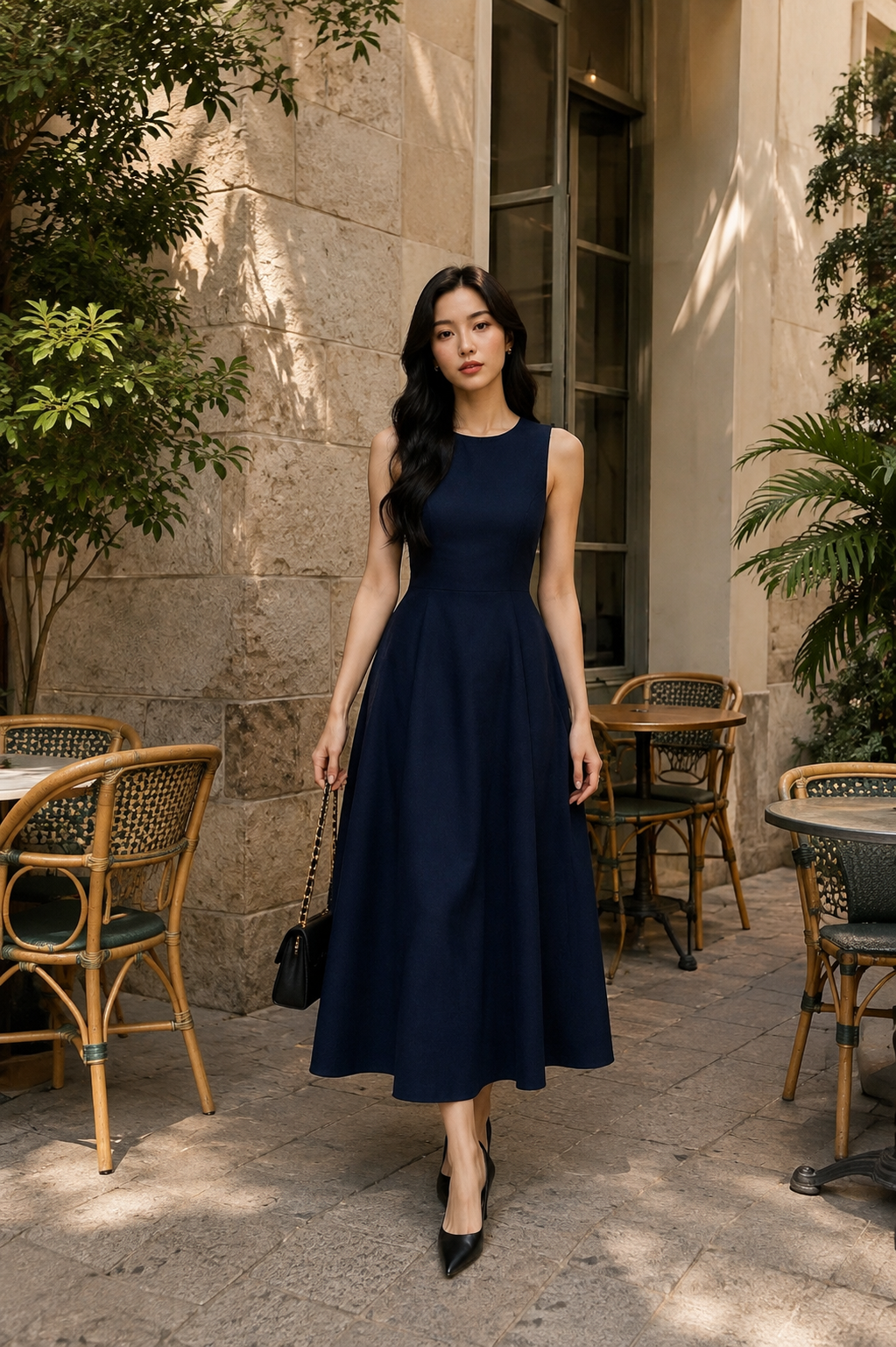 Timeless Elegant Sleeveless Maxi Dress for Every Occasion