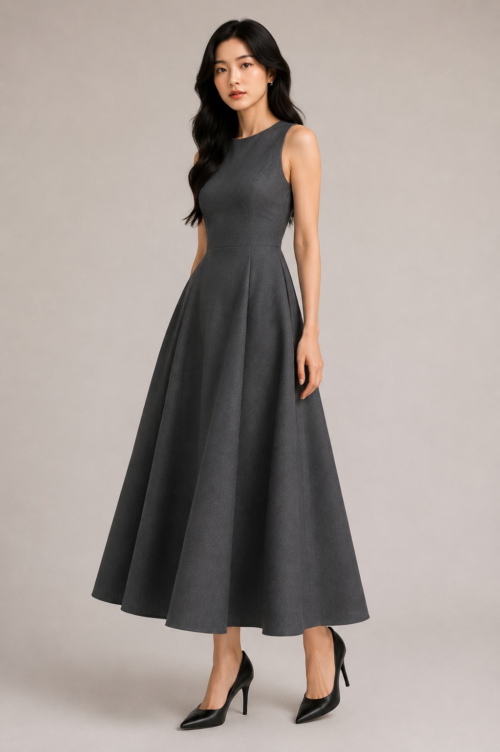 Timeless Elegant Sleeveless Maxi Dress for Every Occasion